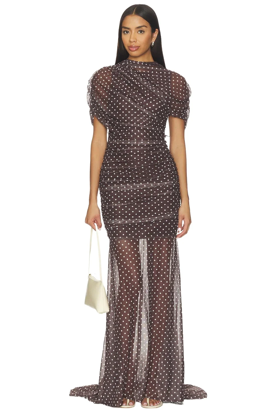 X Revolve Evianna Mesh Gown