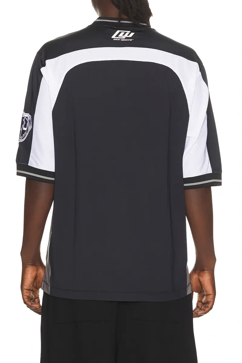Off-White Eagle Team Soccer Jersey | Thumbnail 4 Off-White Eagle Team Soccer Jersey | Thumbnail 4