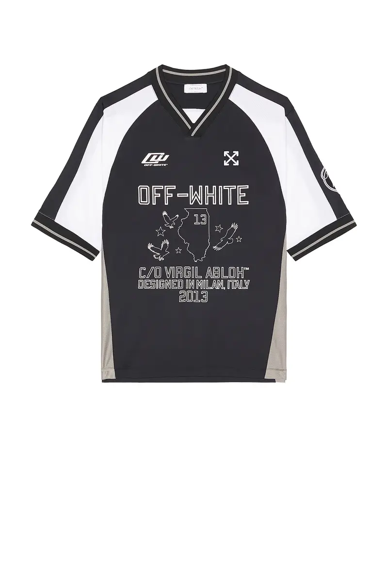 Off-White Eagle Team Soccer Jersey | Thumbnail 6 Off-White Eagle Team Soccer Jersey | Thumbnail 6