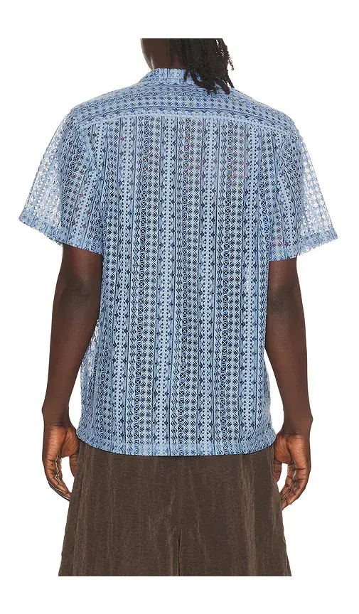 BATHER Tide Gonzo Lace Camp Shirt | Thumbnail 2