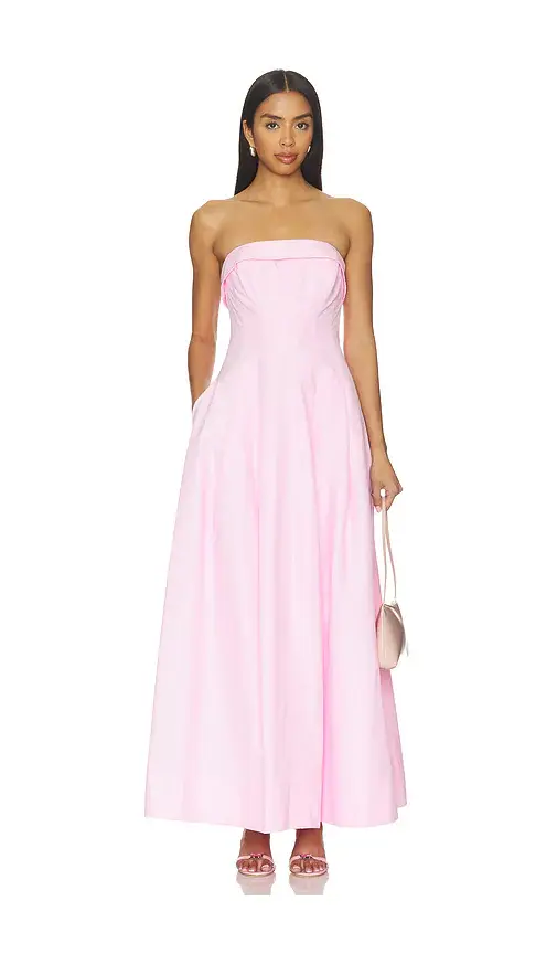 Simkhai Avril Cotton Bustier Dress | Image 1 Simkhai Avril Cotton Bustier Dress | Image 1