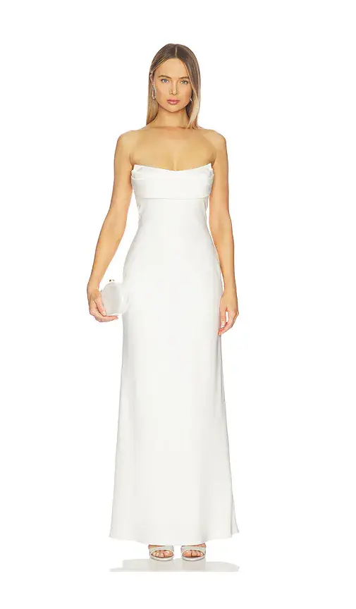 Runaway The Label Madeleine Strapless Maxi Dress | Thumbnail 2