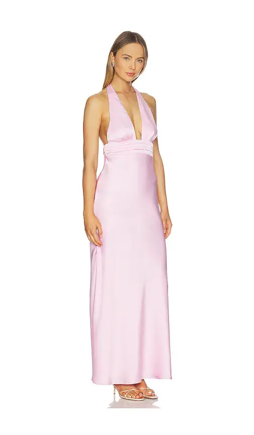 Runaway The Label Sylvie Plunge V-neck Maxi Dress | Thumbnail 2 Runaway The Label Sylvie Plunge V-neck Maxi Dress | Thumbnail 2