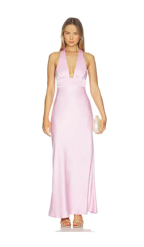 Runaway The Label Sylvie Plunge V-neck Maxi Dress | Image 1 Runaway The Label Sylvie Plunge V-neck Maxi Dress | Image 1