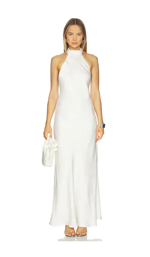 Runaway The Label Arabelle High Neck Maxi Dress | Image 1 Runaway The Label Arabelle High Neck Maxi Dress | Image 1