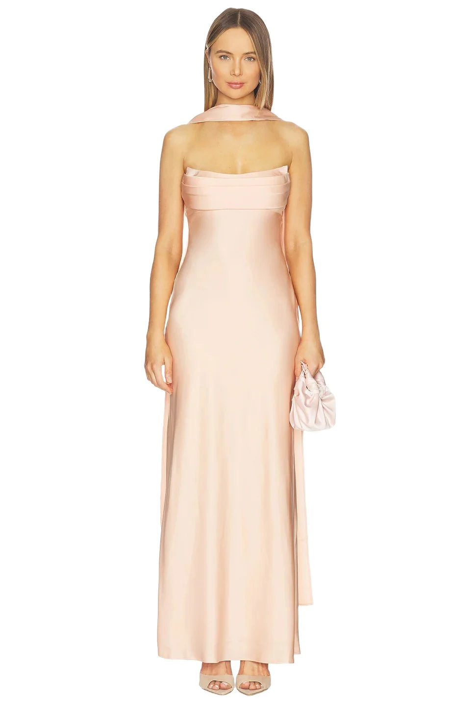 Runaway The Label Madeleine Strapless Maxi Dress