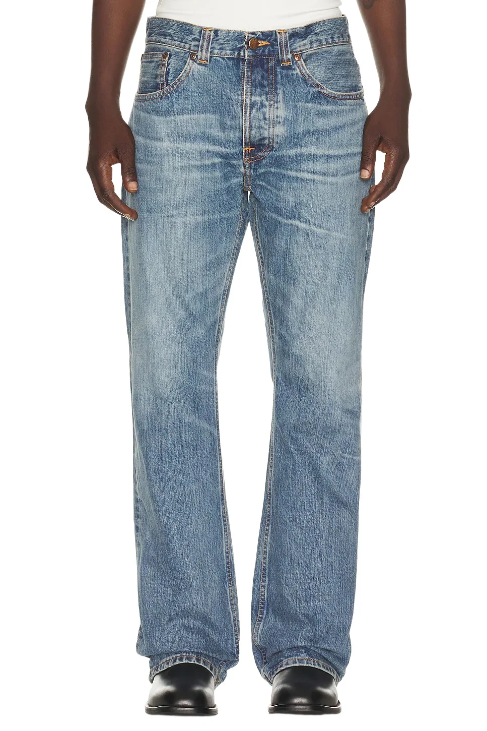 Nudie Jeans Regular Alf Silver Tracks Jeans