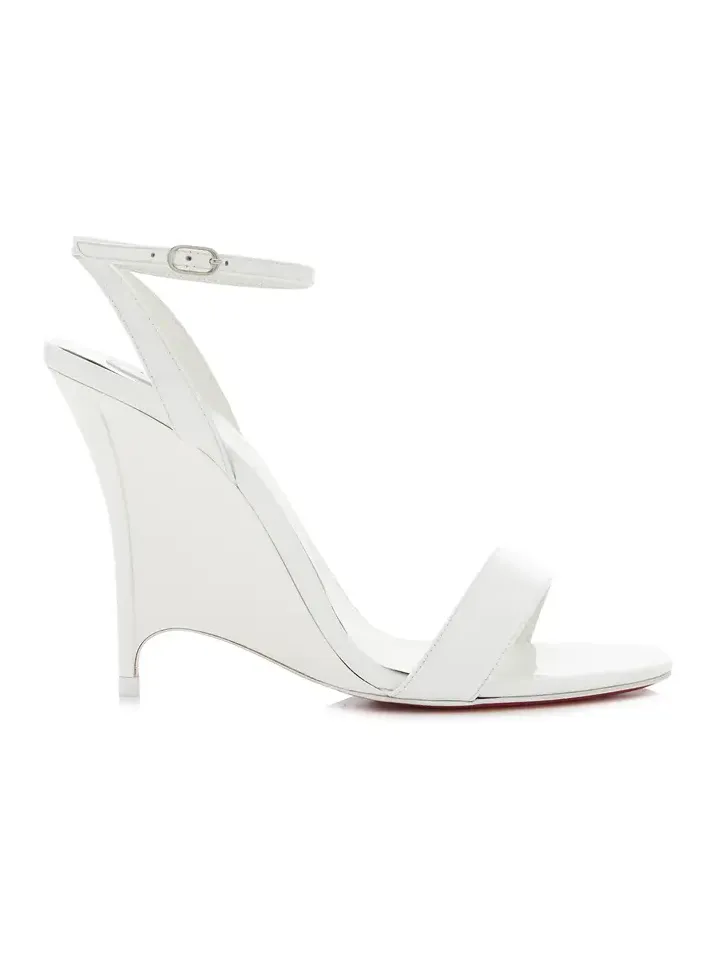 Zeezeenella 100mm Patent Leather Sandals