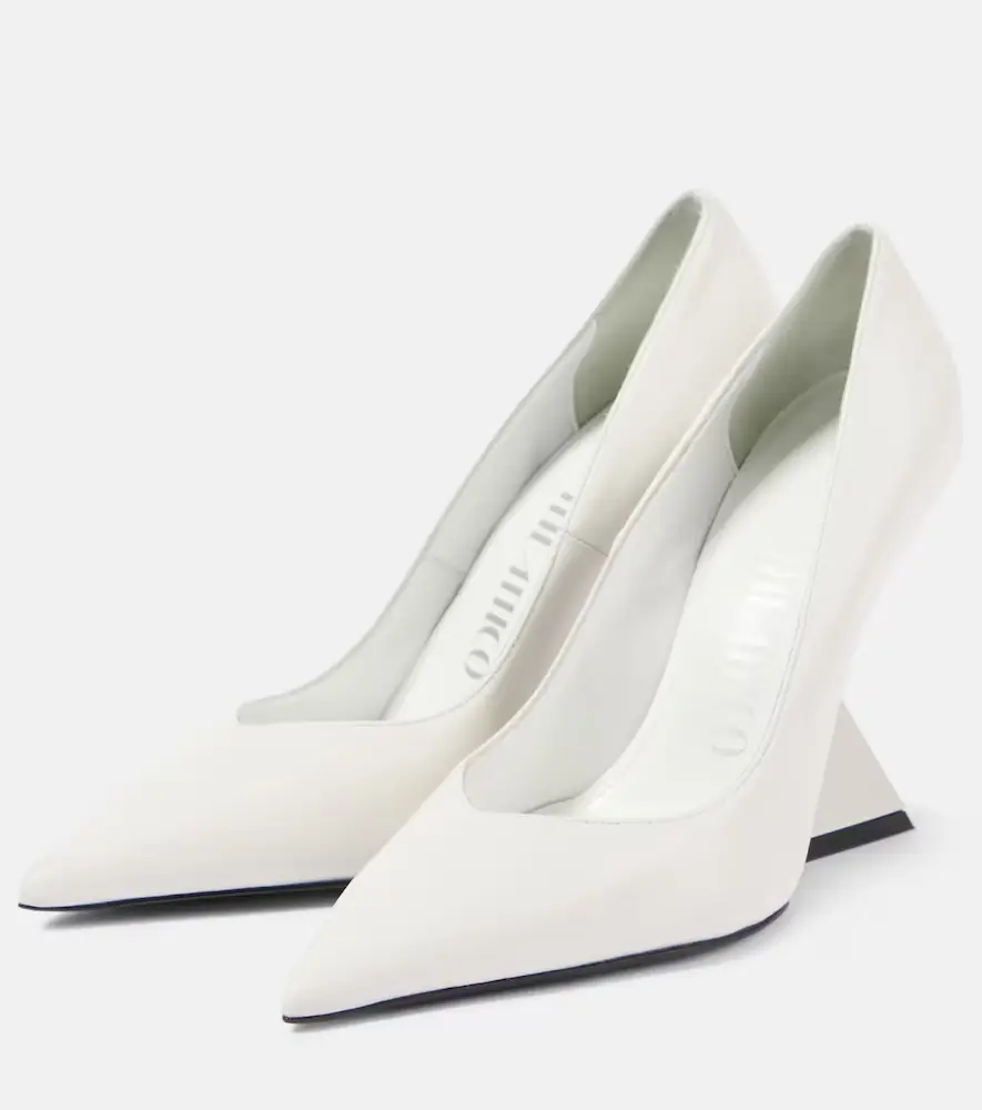 The Attico Cheope leather pumps | Thumbnail 3 The Attico Cheope leather pumps | Thumbnail 3
