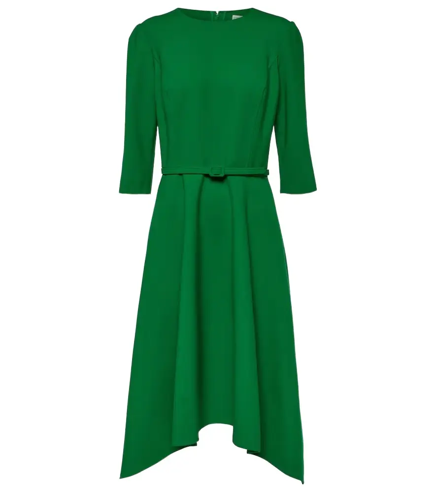 Oscar de la Renta Wool-blend midi dress | Image 1 Oscar de la Renta Wool-blend midi dress | Image 1