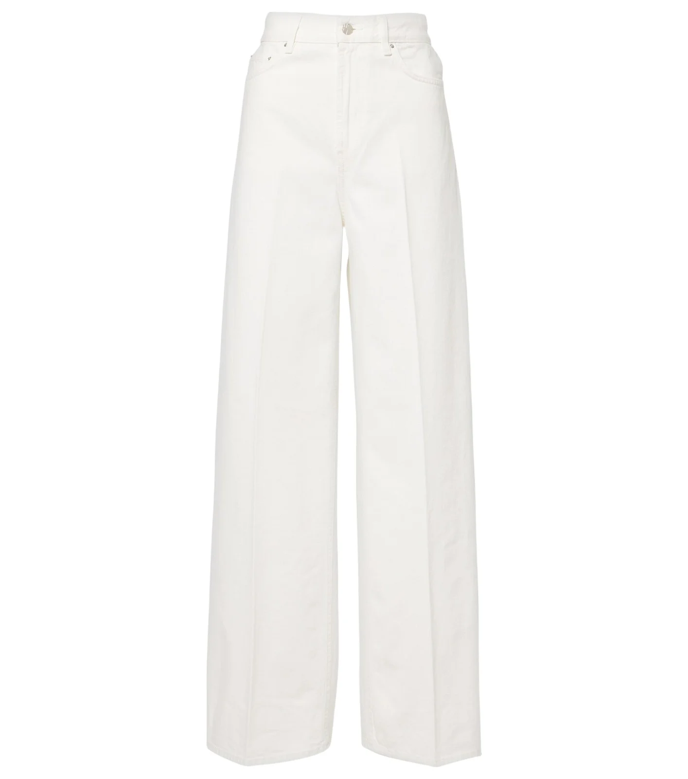 TOTEME High-rise wide-leg jeans