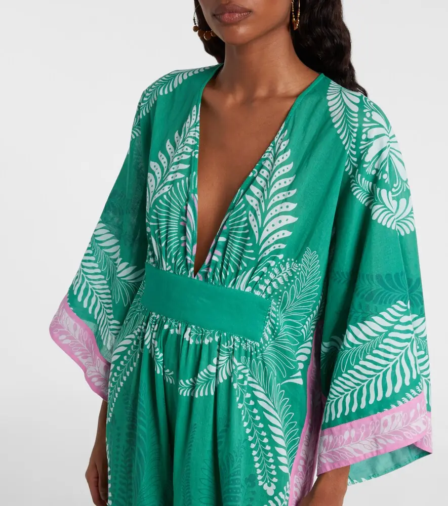 Poupette St Barth Sol printed cotton kaftan | Thumbnail 6