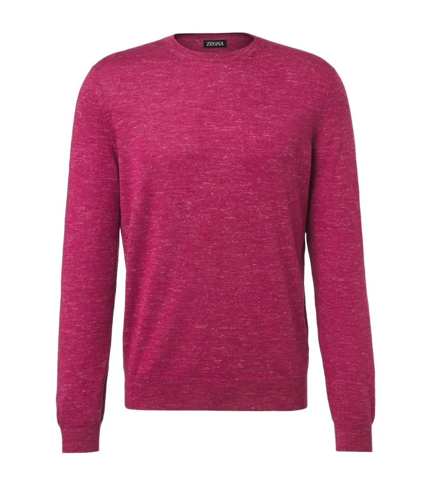 Zegna Silk, cashmere, and linen sweater | Image 1 Zegna Silk, cashmere, and linen sweater | Image 1