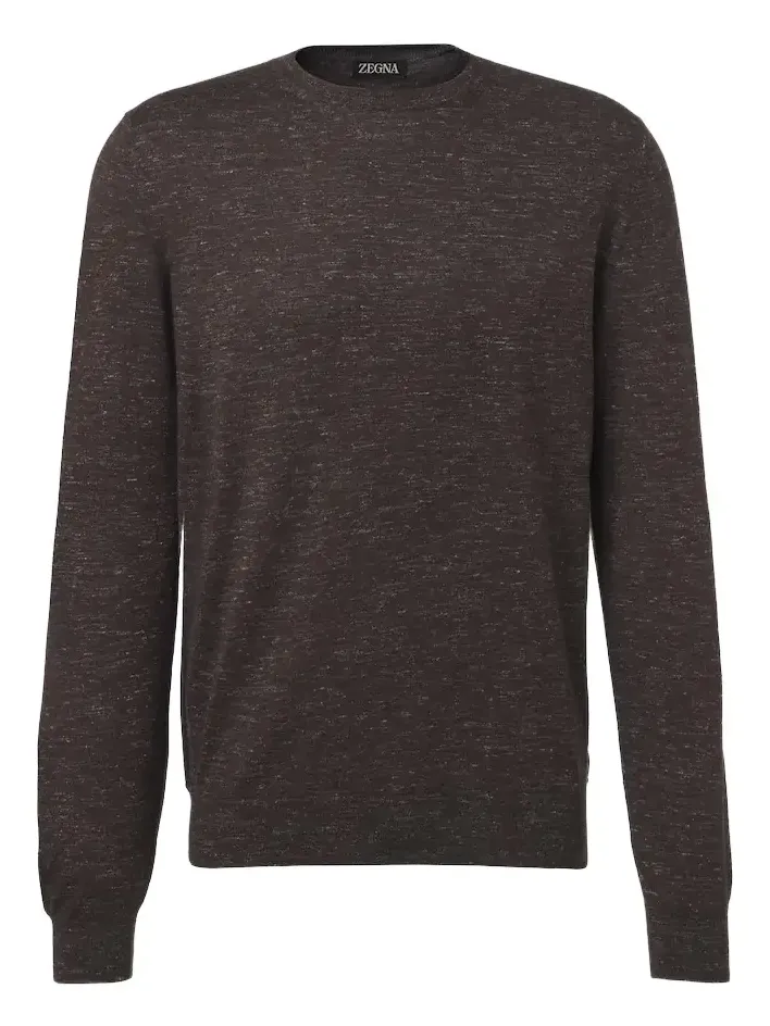 Silk, cashmere, and linen sweater Silk, cashmere, and linen sweater