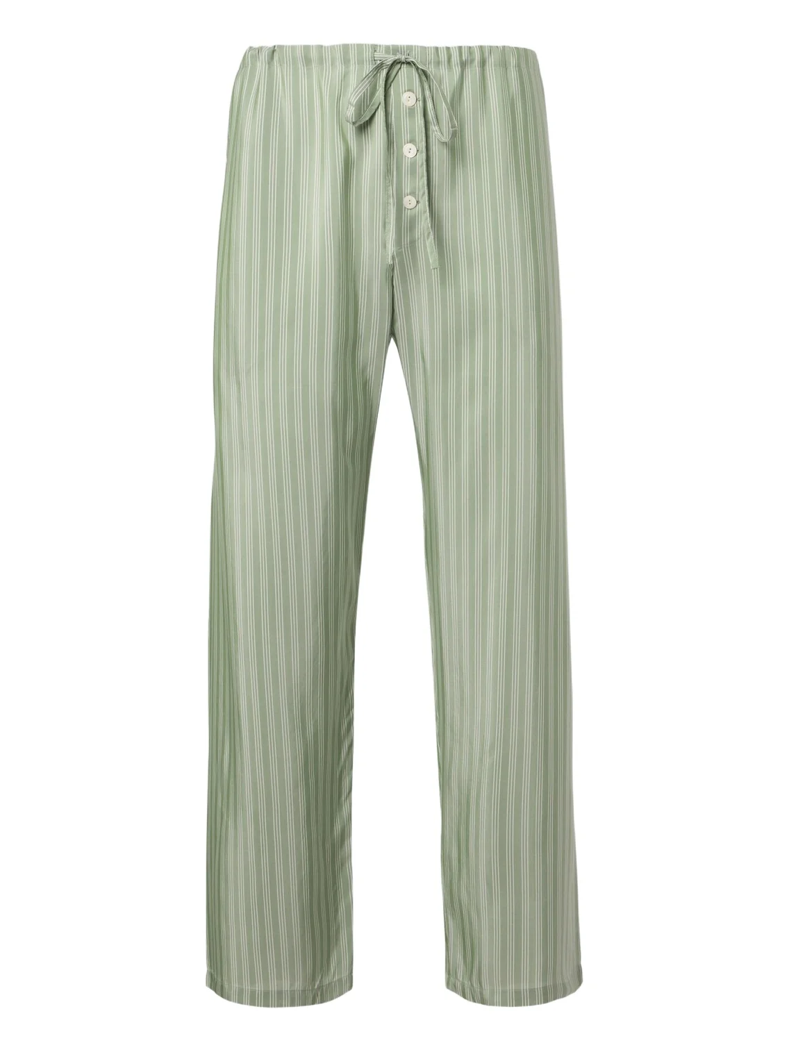 BODE Sylvan striped silk straight pants