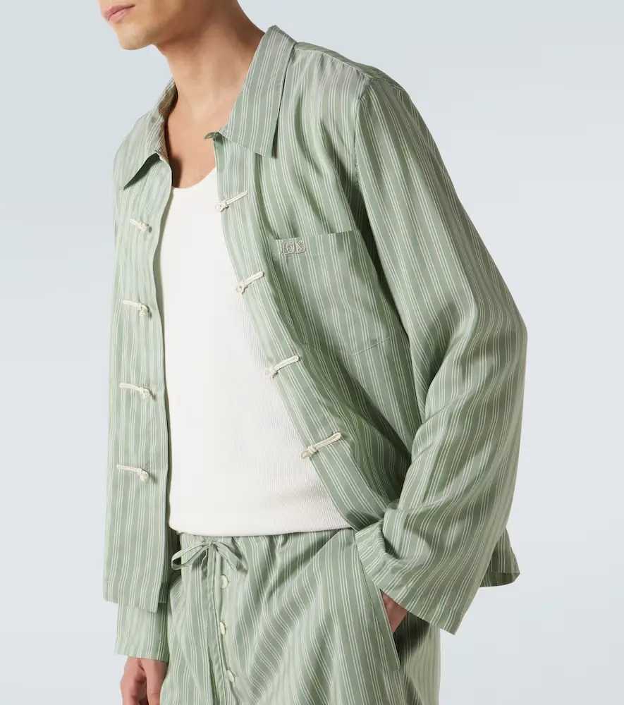 BODE Sylvan striped silk shirt | Thumbnail 2