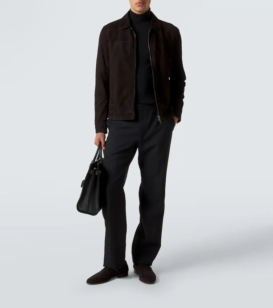 Thom Sweeney Suede jacket | Thumbnail 4 Thom Sweeney Suede jacket | Thumbnail 4