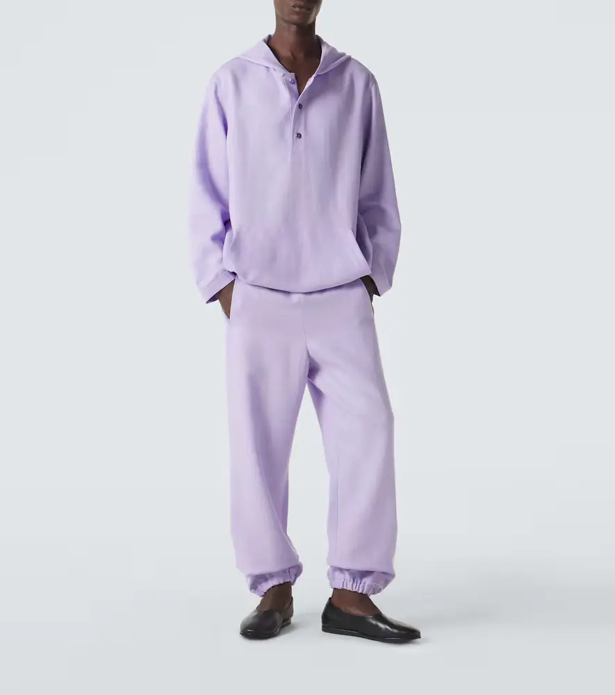 God’s True Cashmere Hooded linen jacket with amethyst | Thumbnail 4 God’s True Cashmere Hooded linen jacket with amethyst | Thumbnail 4