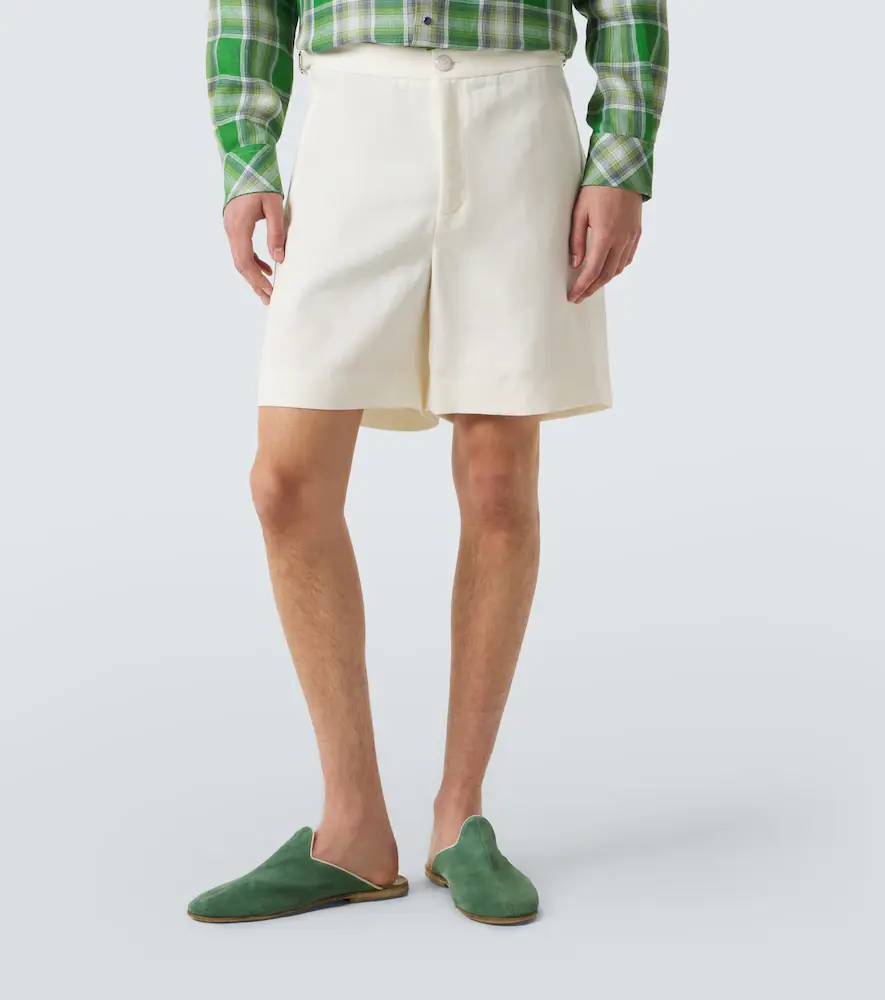 God’s True Cashmere Linen shorts with moonstone | Thumbnail 5