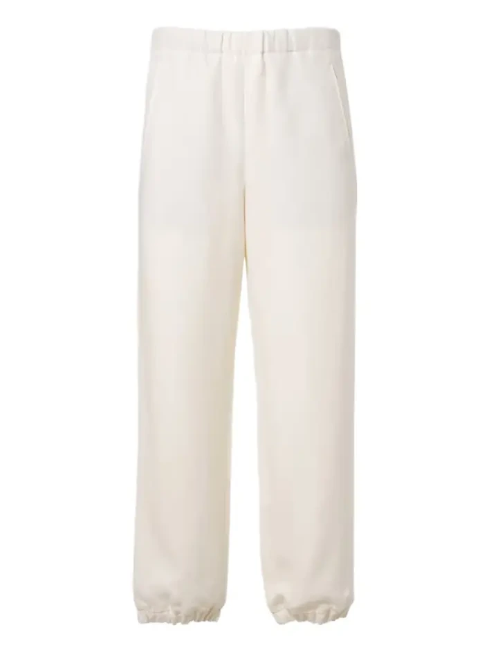 Linen sweatpants with amethyst Linen sweatpants with amethyst