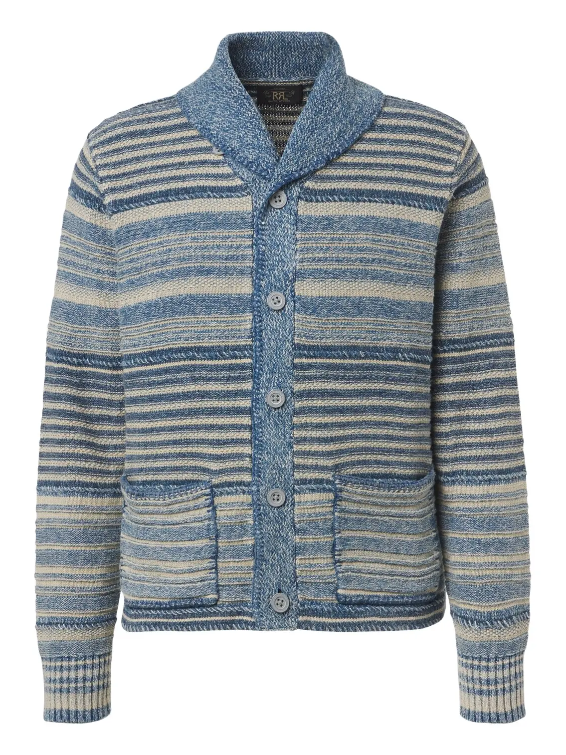 Striped cotton and linen cardigan Striped cotton and linen cardigan