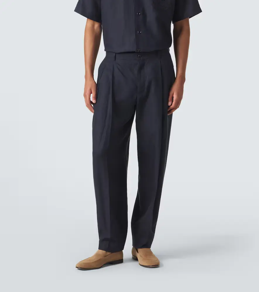 Dolce & Gabbana Linen tapered pants | Thumbnail 2 Dolce & Gabbana Linen tapered pants | Thumbnail 2