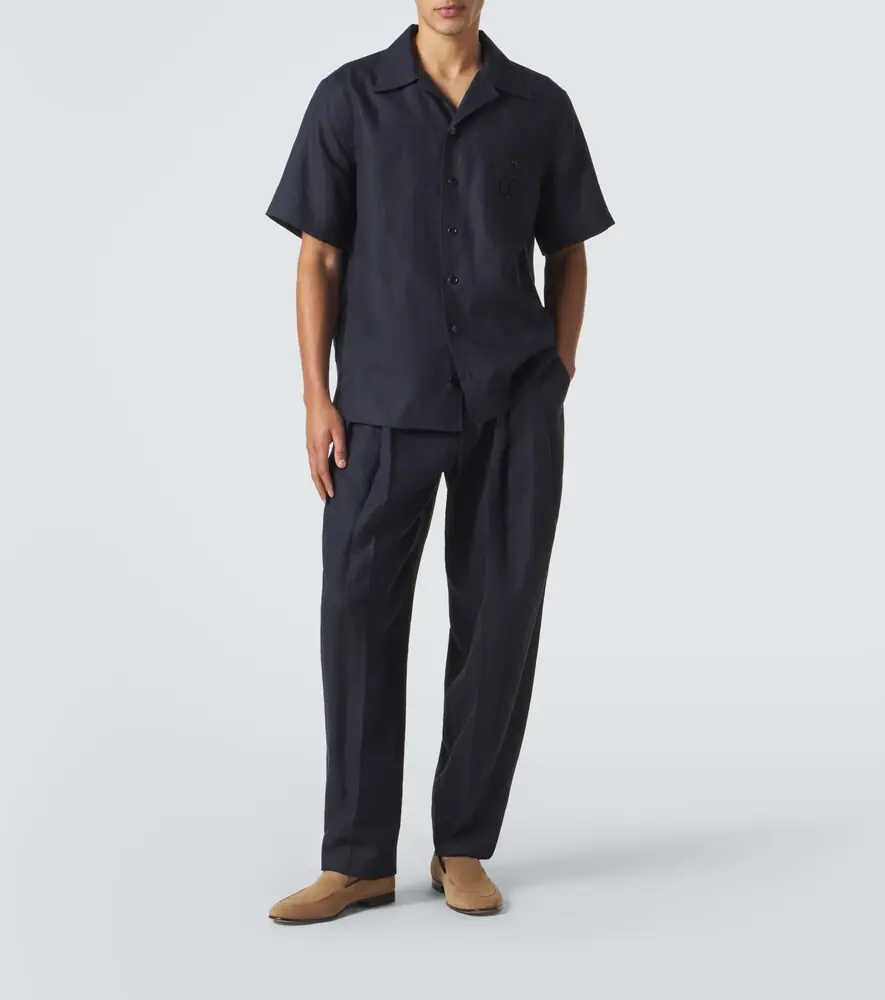 Dolce & Gabbana Linen tapered pants | Thumbnail 6 Dolce & Gabbana Linen tapered pants | Thumbnail 6