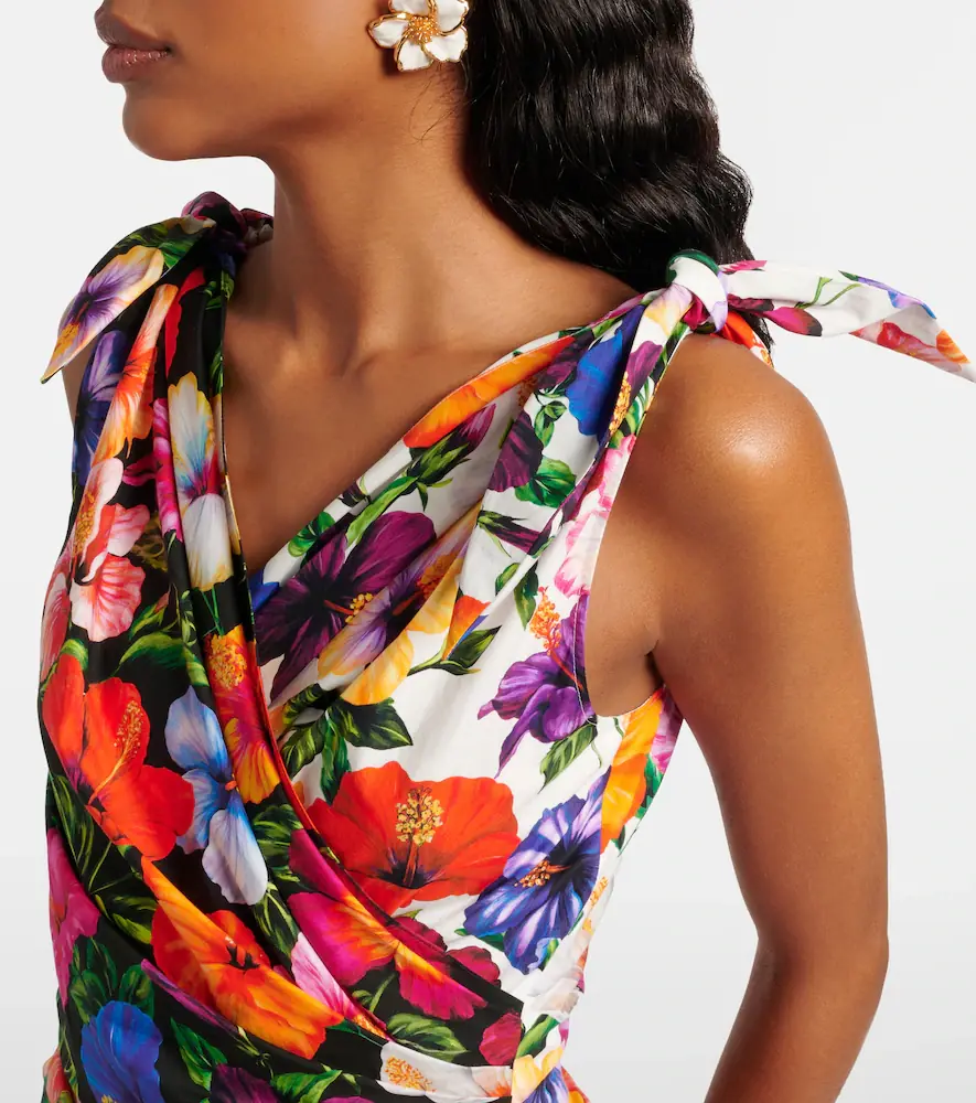 Dolce & Gabbana Floral cotton minidress | Thumbnail 5 Dolce & Gabbana Floral cotton minidress | Thumbnail 5