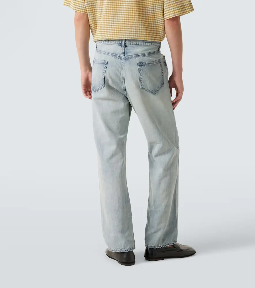 Auralee Distressed straight jeans | Thumbnail 5 Auralee Distressed straight jeans | Thumbnail 5