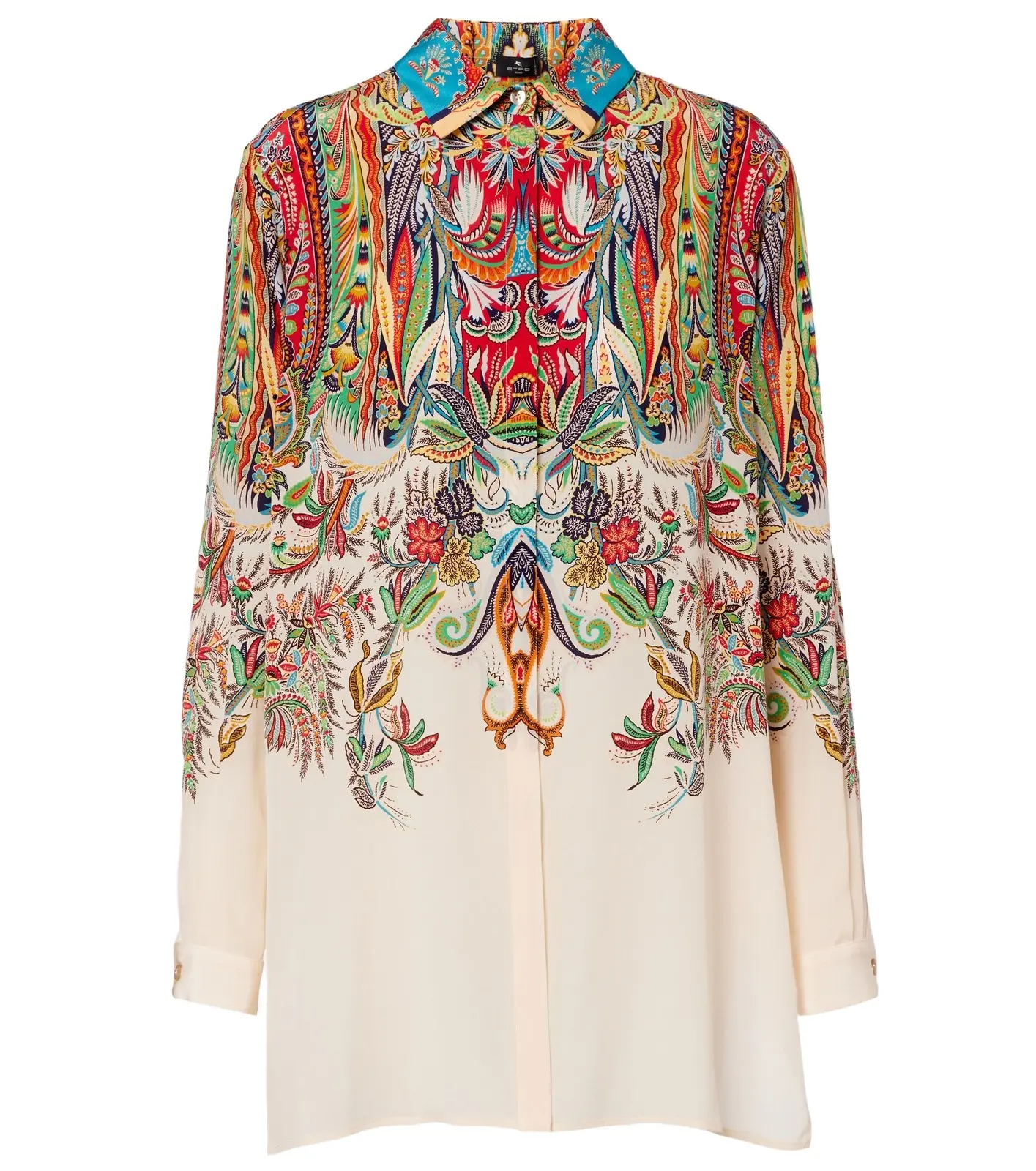 Printed silk shirt Printed silk shirt