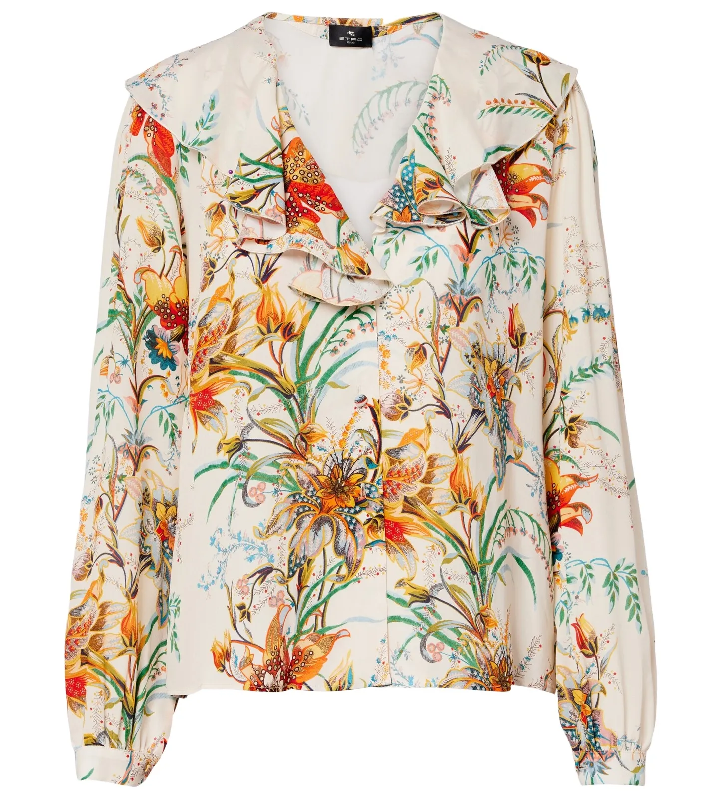 Floral ruffled blouse Floral ruffled blouse