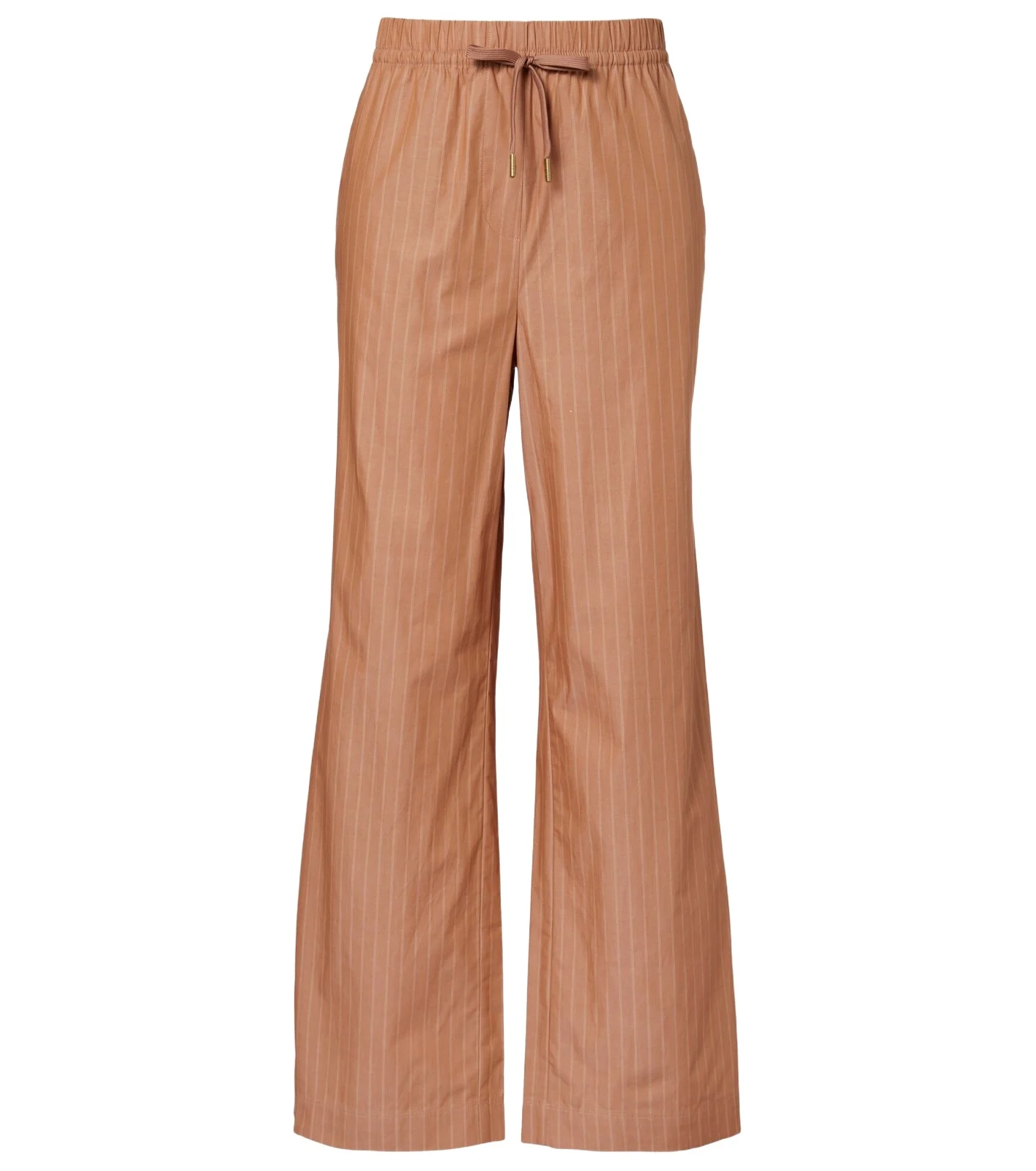 Rowan pinstripe cotton straight pants Rowan pinstripe cotton straight pants