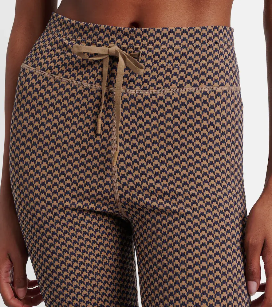 The Upside Houndstooth Florence flared pants | Thumbnail 3
