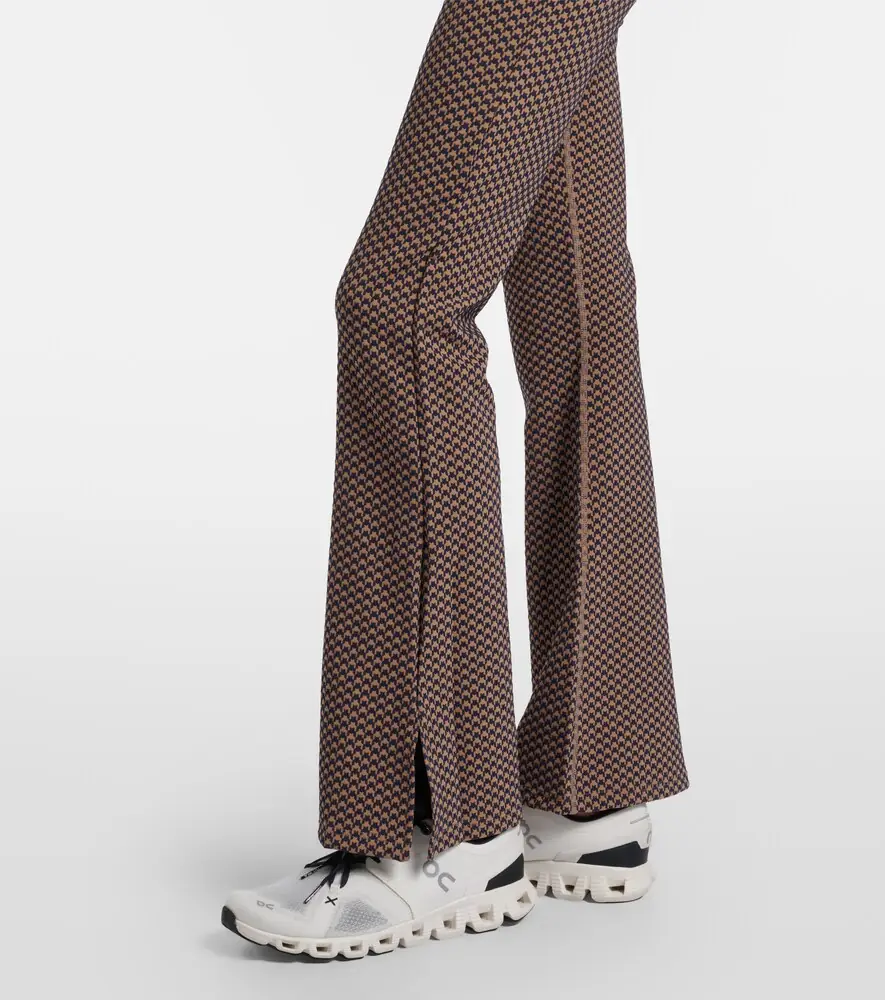 The Upside Houndstooth Florence flared pants | Thumbnail 4