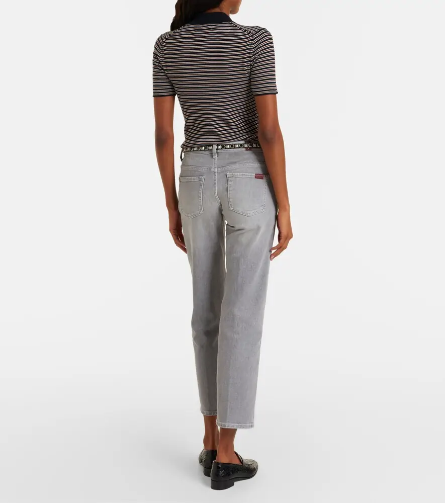 7 For All Mankind Calie cropped straight jeans | Thumbnail 6 7 For All Mankind Calie cropped straight jeans | Thumbnail 6