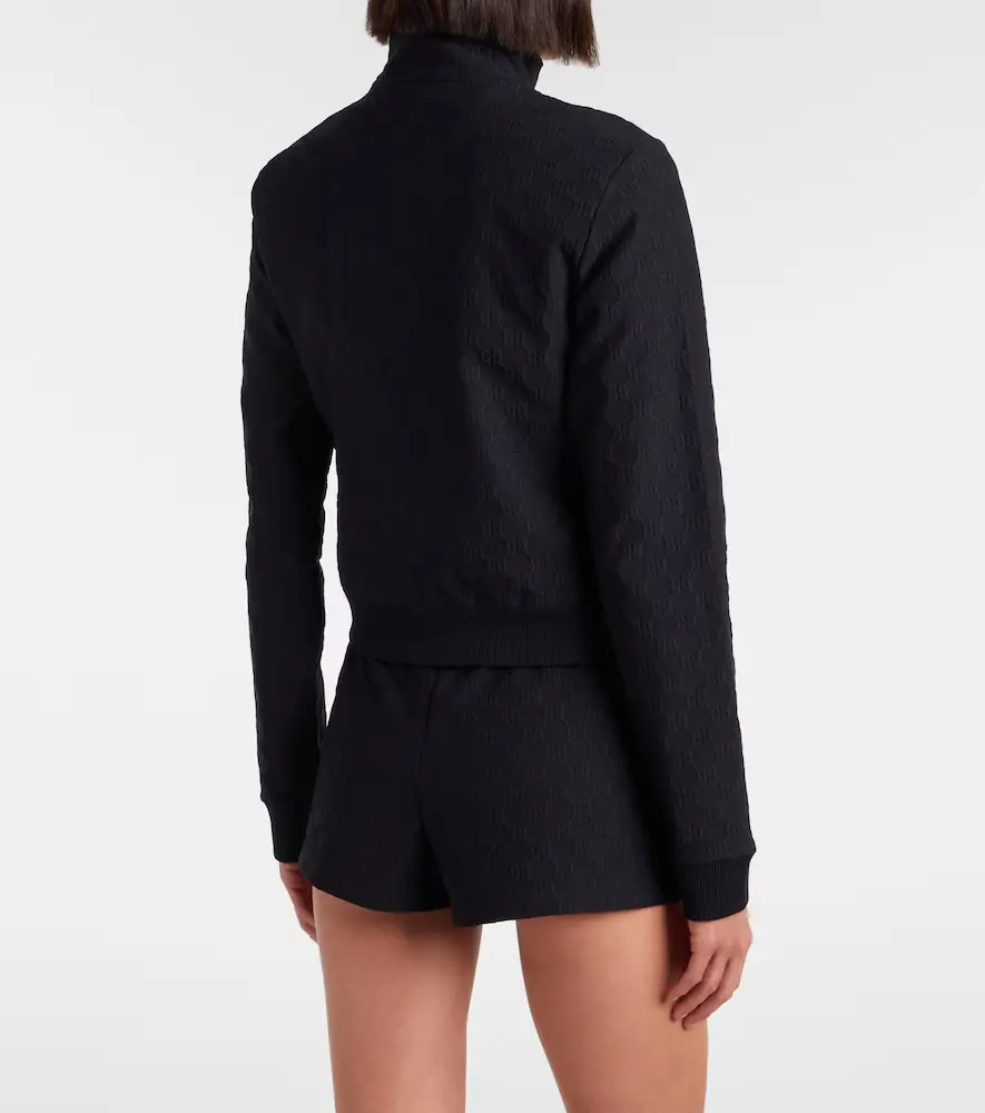 Gucci GG jacquard jersey track jacket | Thumbnail 2 Gucci GG jacquard jersey track jacket | Thumbnail 2