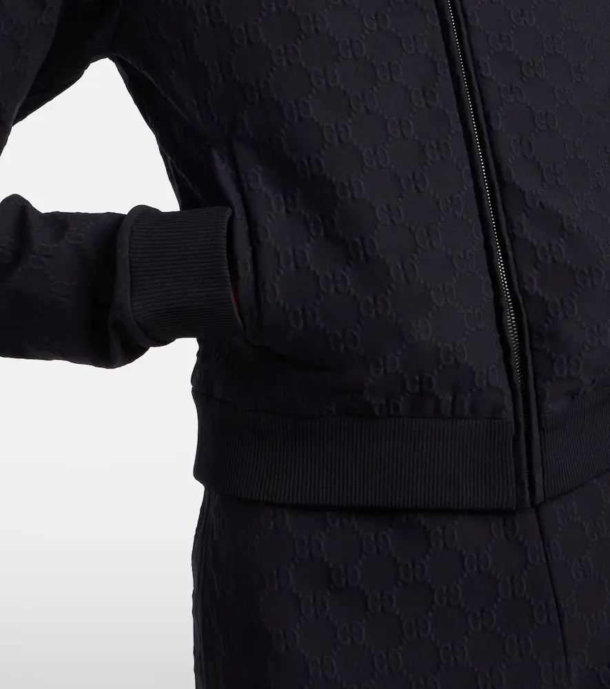 Gucci GG jacquard jersey track jacket | Thumbnail 4 Gucci GG jacquard jersey track jacket | Thumbnail 4