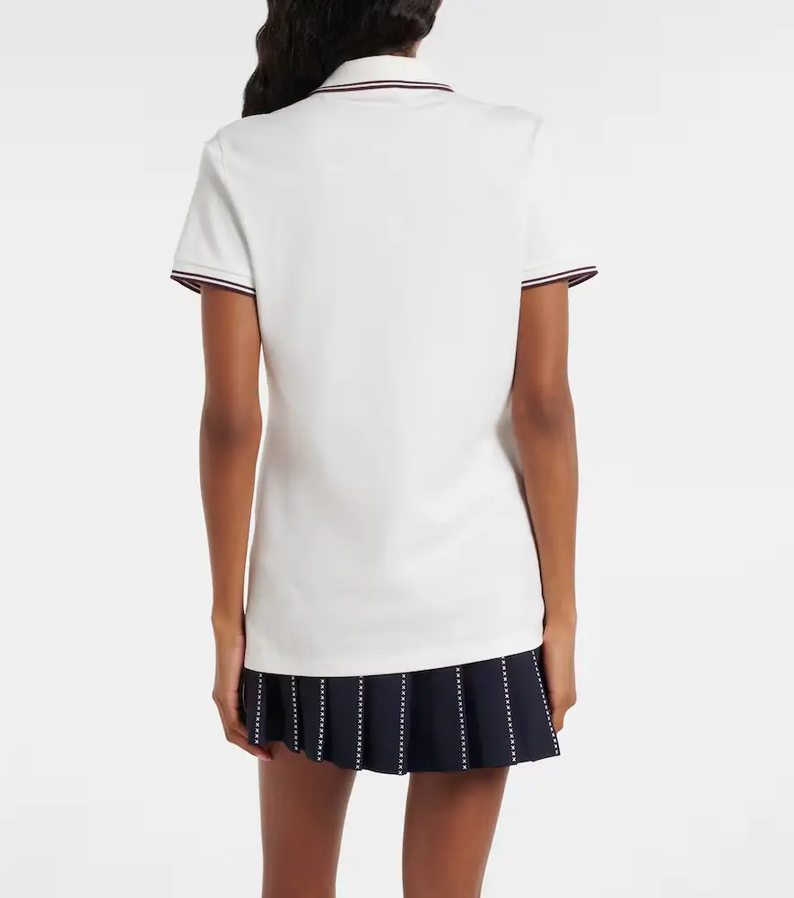 Tory Burch Cotton-blend piqué polo shirt | Thumbnail 5 Tory Burch Cotton-blend piqué polo shirt | Thumbnail 5