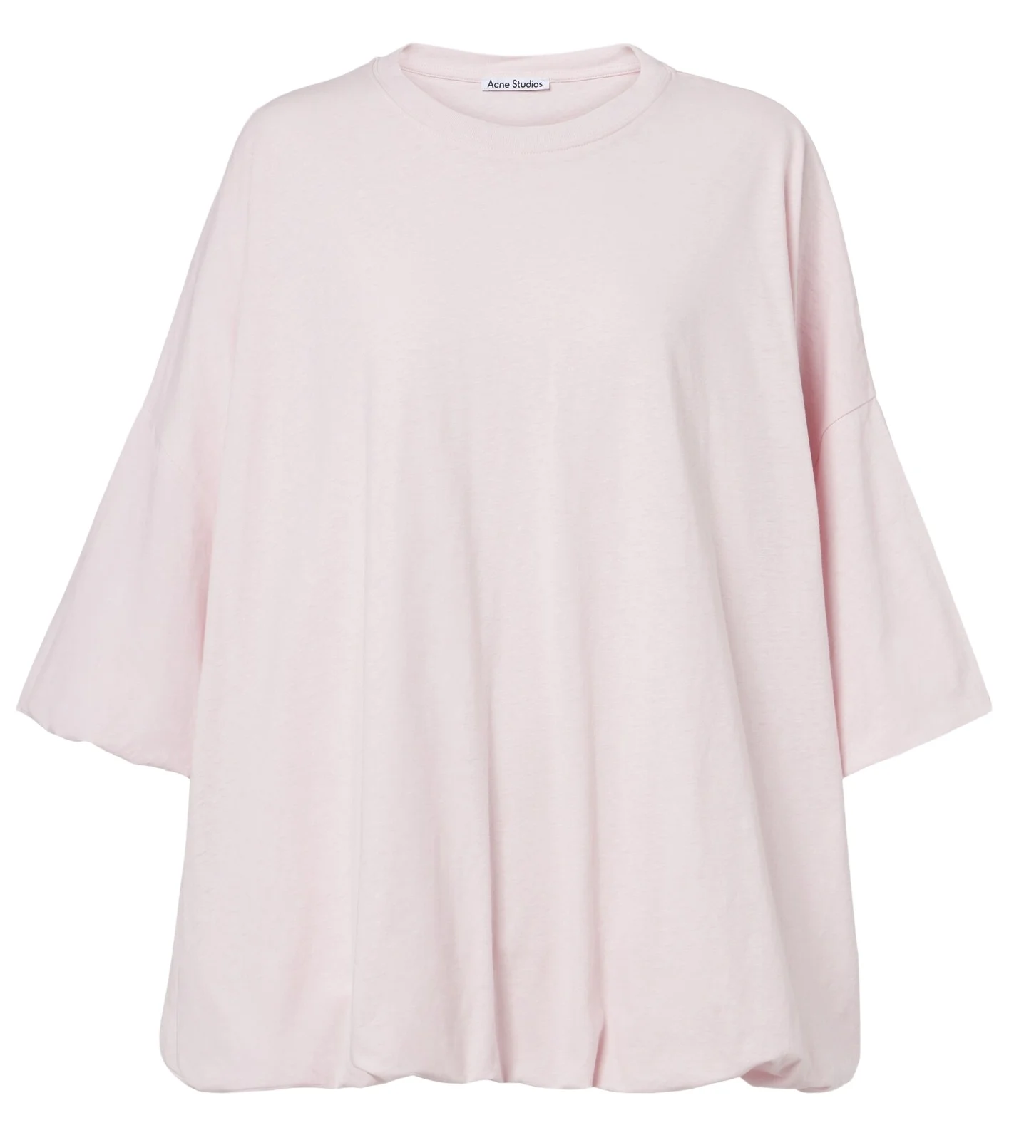 Oversized cotton-blend jersey T-shirt