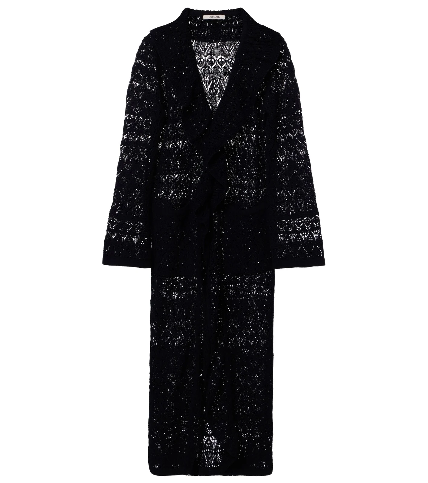Dorothee Schumacher Cotton-blend crochet coat