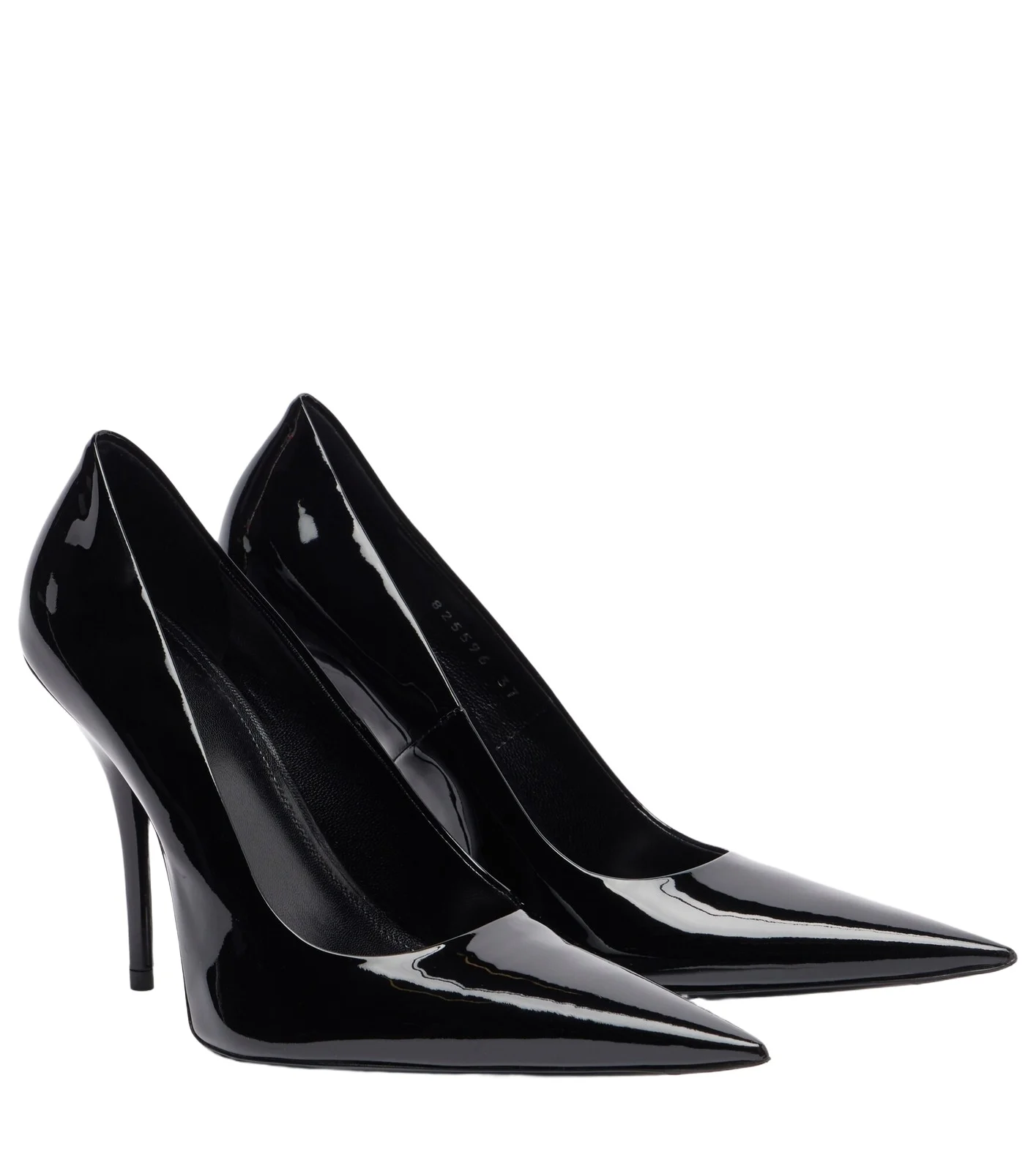 Patent leather pumps