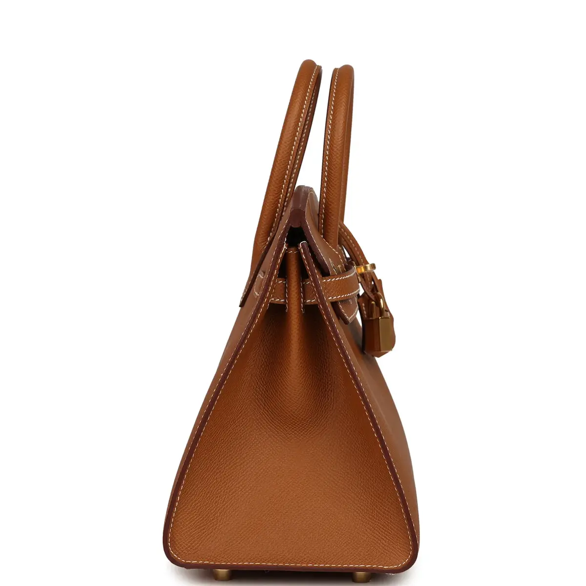 HERMÈS Hermes Birkin Sellier 25 Gold Epsom Gold Hardware | Thumbnail 3