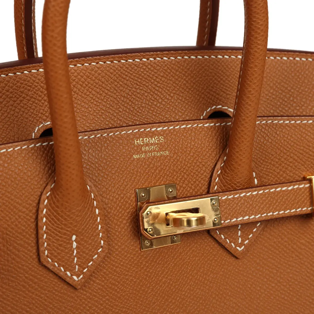 HERMÈS Hermes Birkin Sellier 25 Gold Epsom Gold Hardware | Thumbnail 7