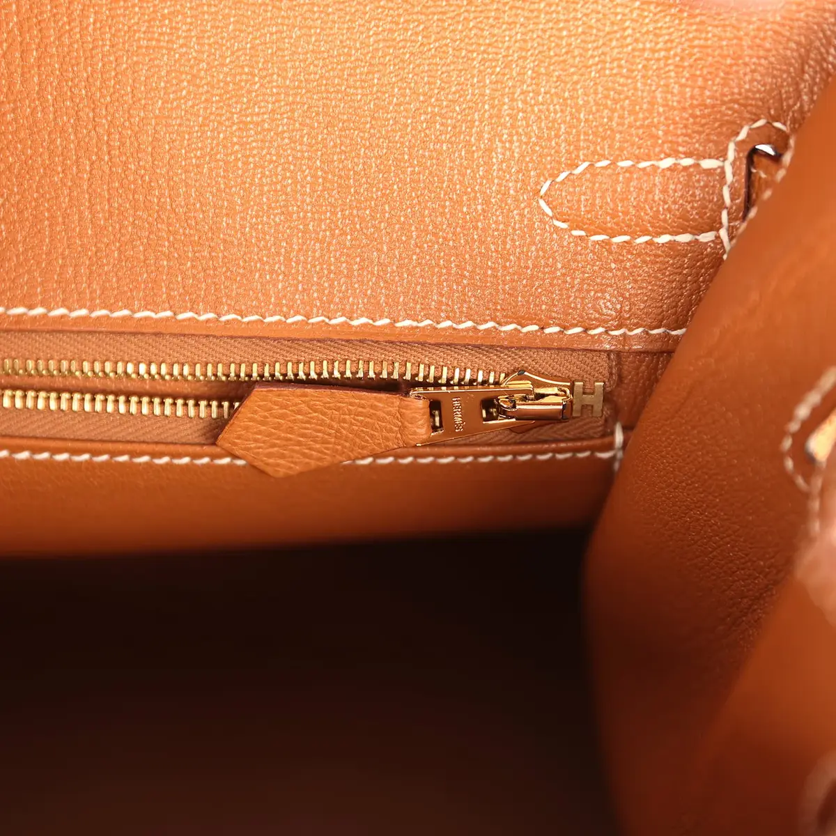 HERMÈS Hermes Birkin Sellier 25 Gold Epsom Gold Hardware | Thumbnail 9
