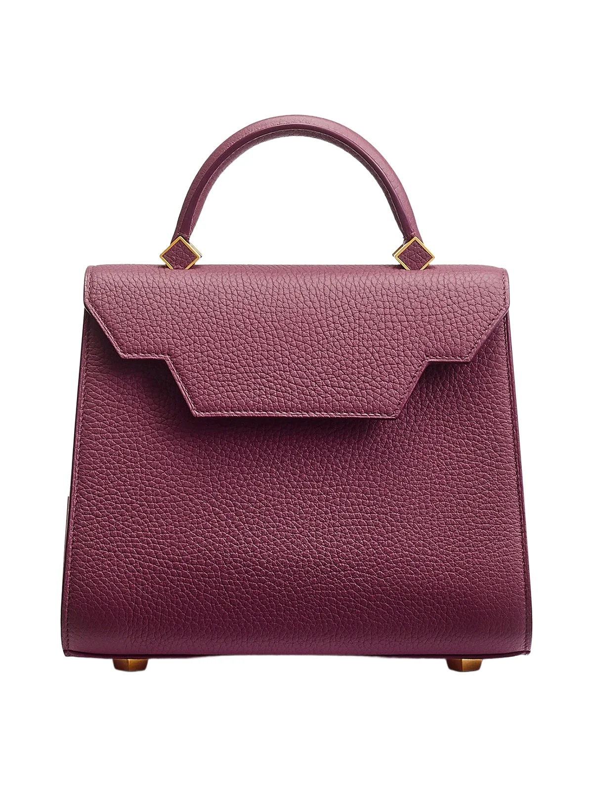 Genevieve PM Taurillion Bag with Brushed Gold Genevieve PM Taurillion Bag with Brushed Gold