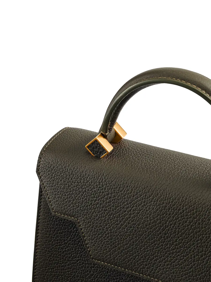 Polomi Genevieve PM Taurillion Bag with Stainless Steel | Thumbnail 4 Polomi Genevieve PM Taurillion Bag with Stainless Steel | Thumbnail 4