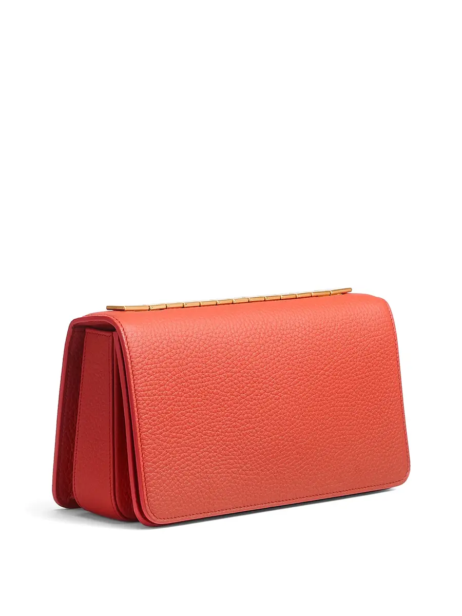 Polomi Nox Lagun Clutch with Brushed Gold | Thumbnail 2