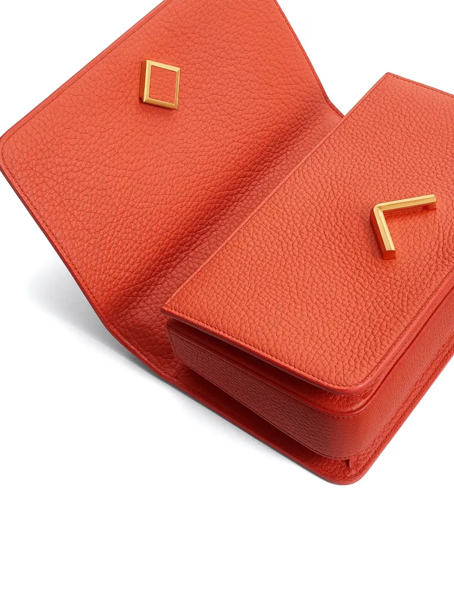 Polomi Nox Lagun Clutch with Brushed Gold | Thumbnail 5