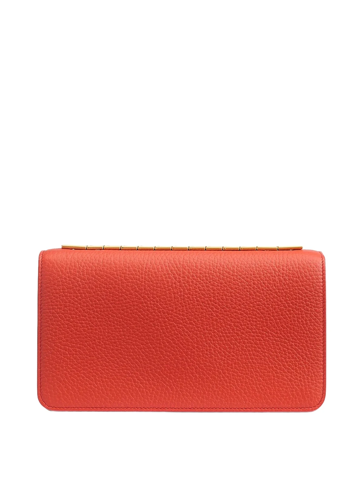 Polomi Nox Lagun Clutch with Brushed Gold