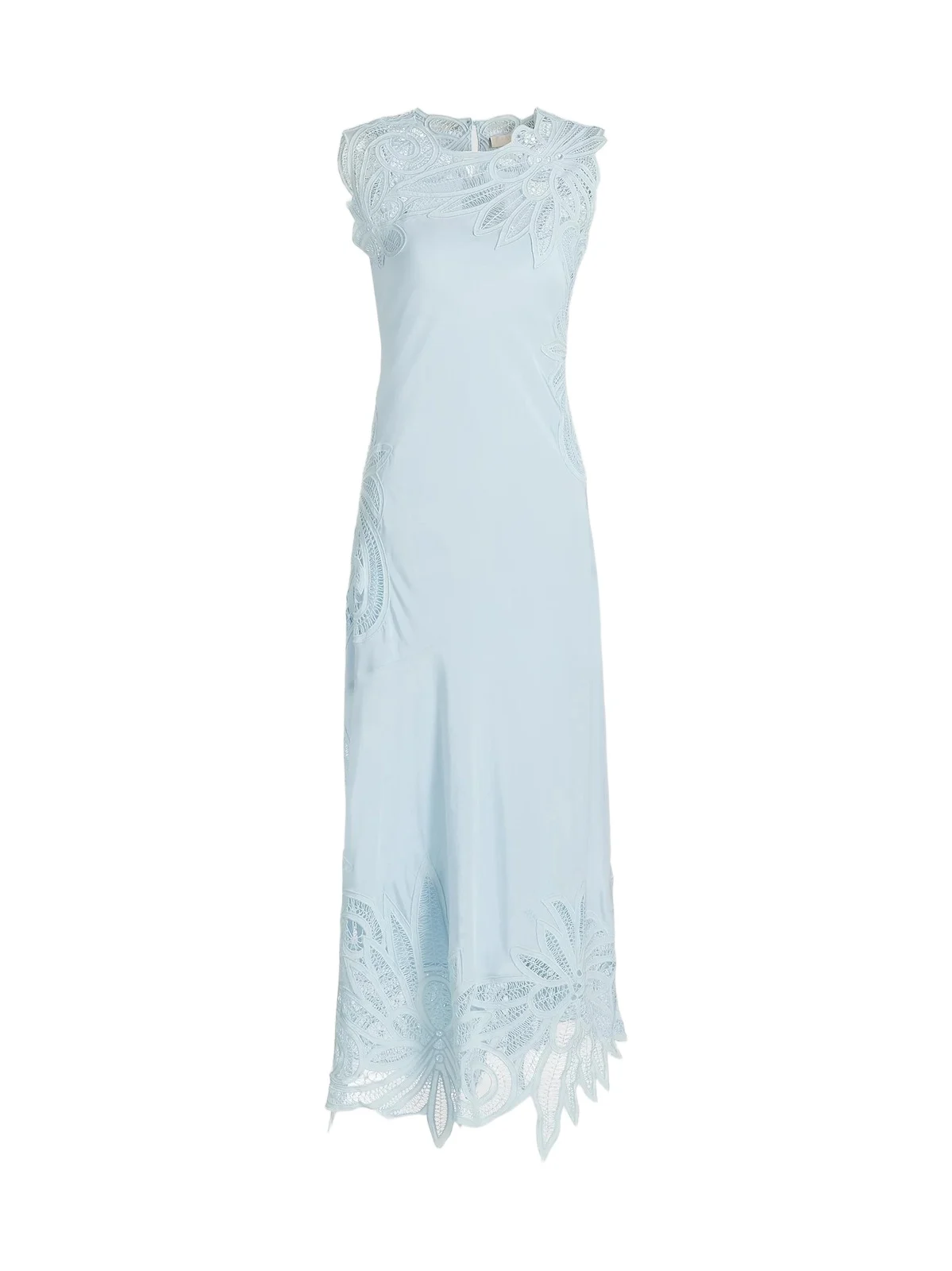 Women's Idra Silk Lace Midi-Dress